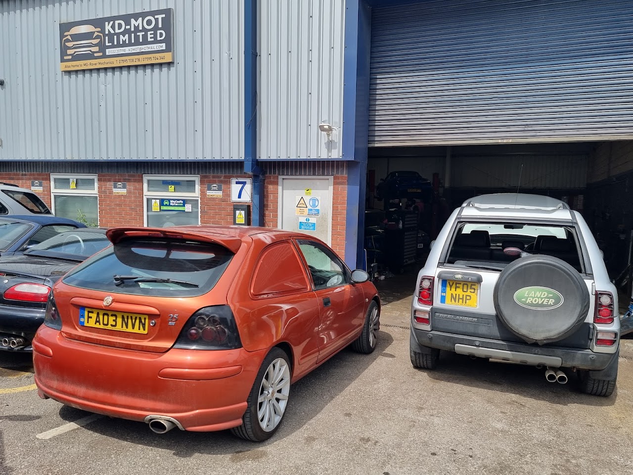 MG-Rover Mobile Mechanics — photo